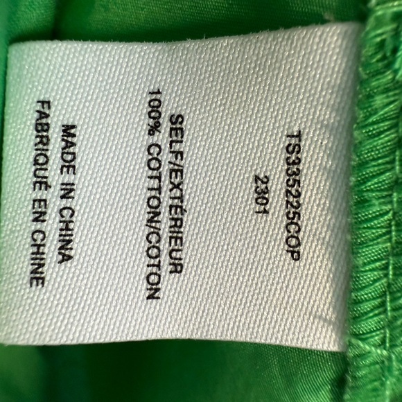 NWOT - Derek Lam Vibrant Green Midi Dress - Picture 9 of 9